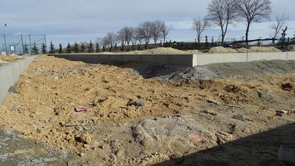 Remont kortów w Szreniawie